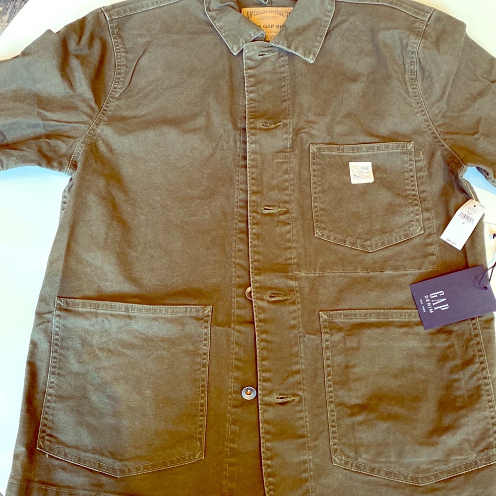 Gap Canvas Chore Work Jacket Coat Workwear